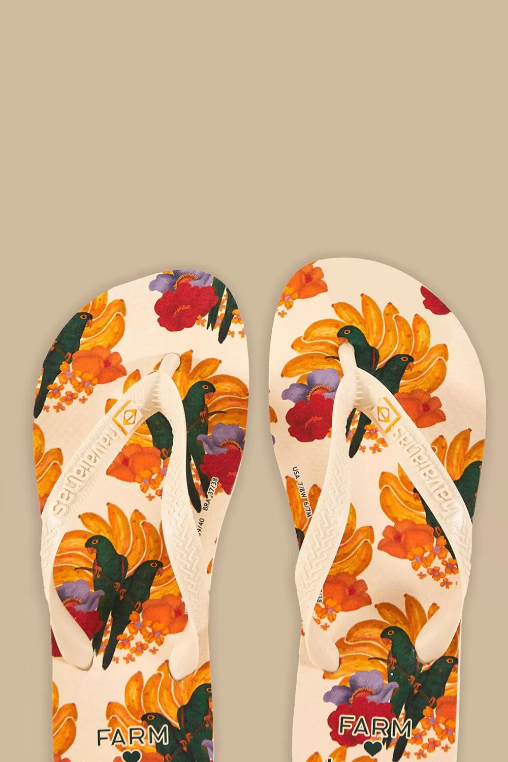 Banana Nest Havaianas Sandals | FARM Rio Shop