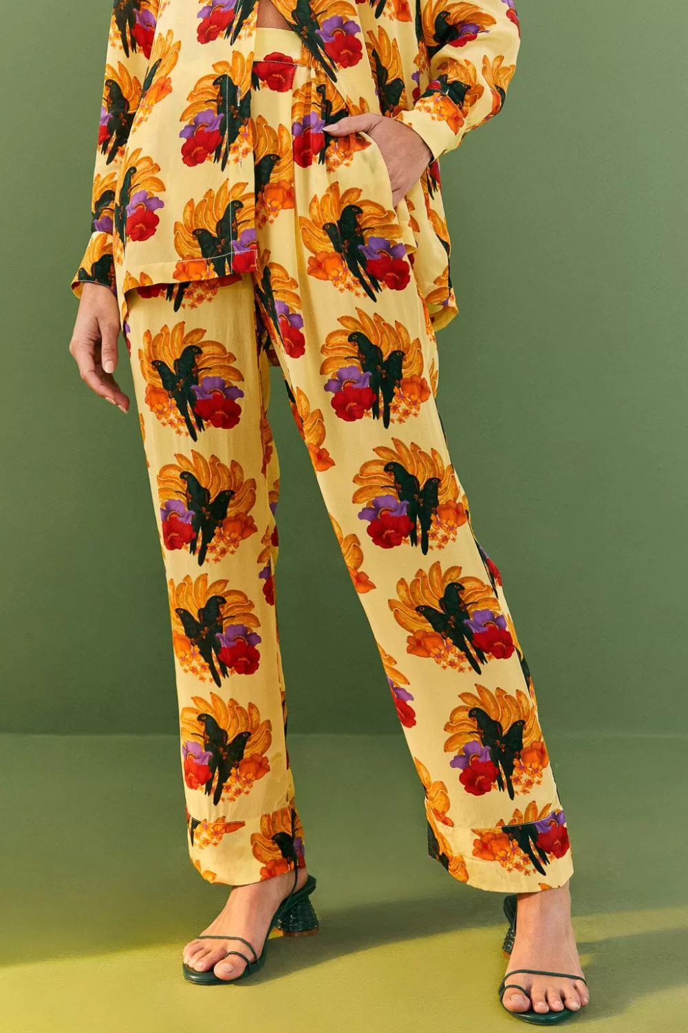 Banana Nest Pajama Pants | FARM Rio Outlet