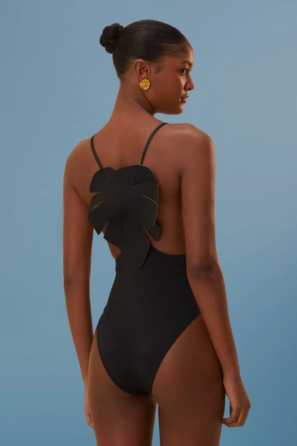 Black One-Piece Swimsuit | FARM Rio New