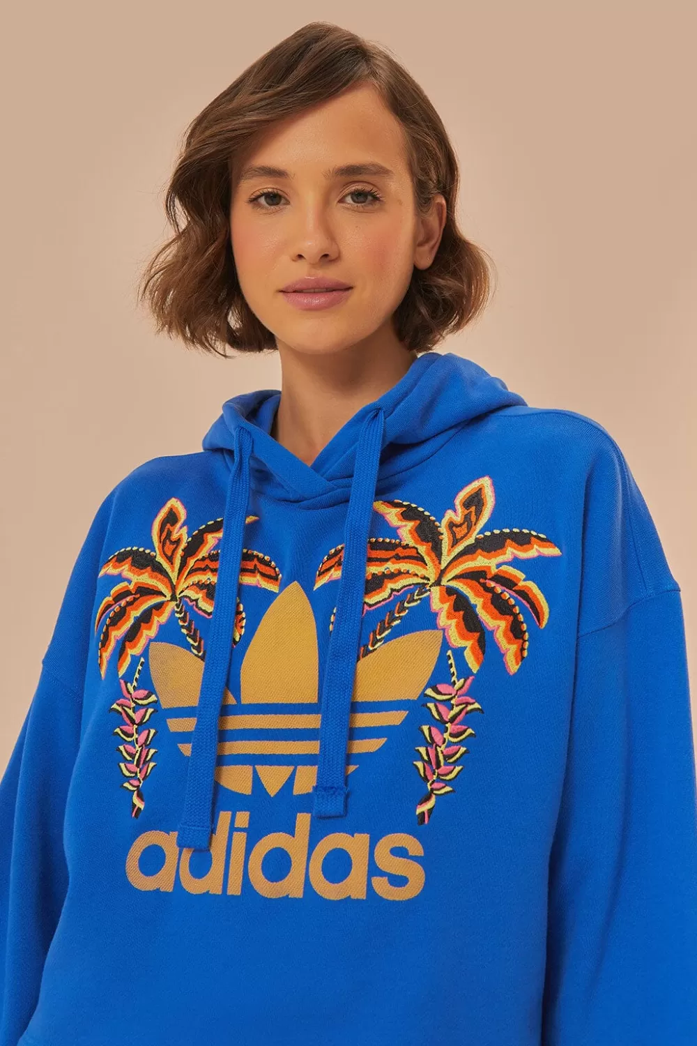 Blue Adidas Sweatshirt | FARM Rio Shop