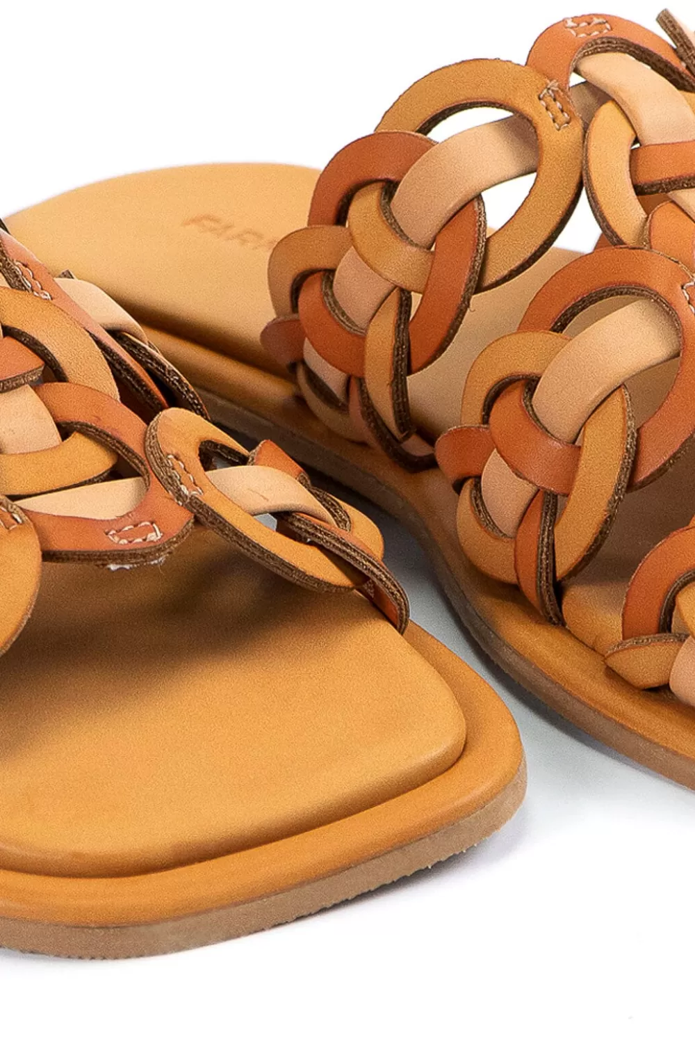 Caramel Circles Flat Sandal | FARM Rio Best