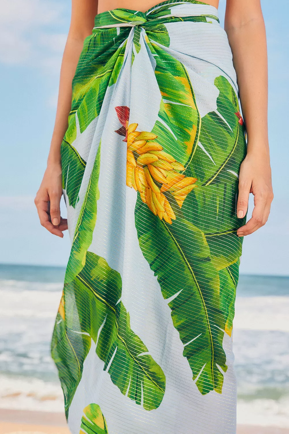 Fresh Bananas Sarong | FARM Rio Hot