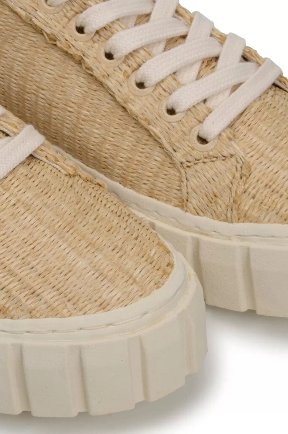 Straw Flatform Sneaker | FARM Rio Fashion